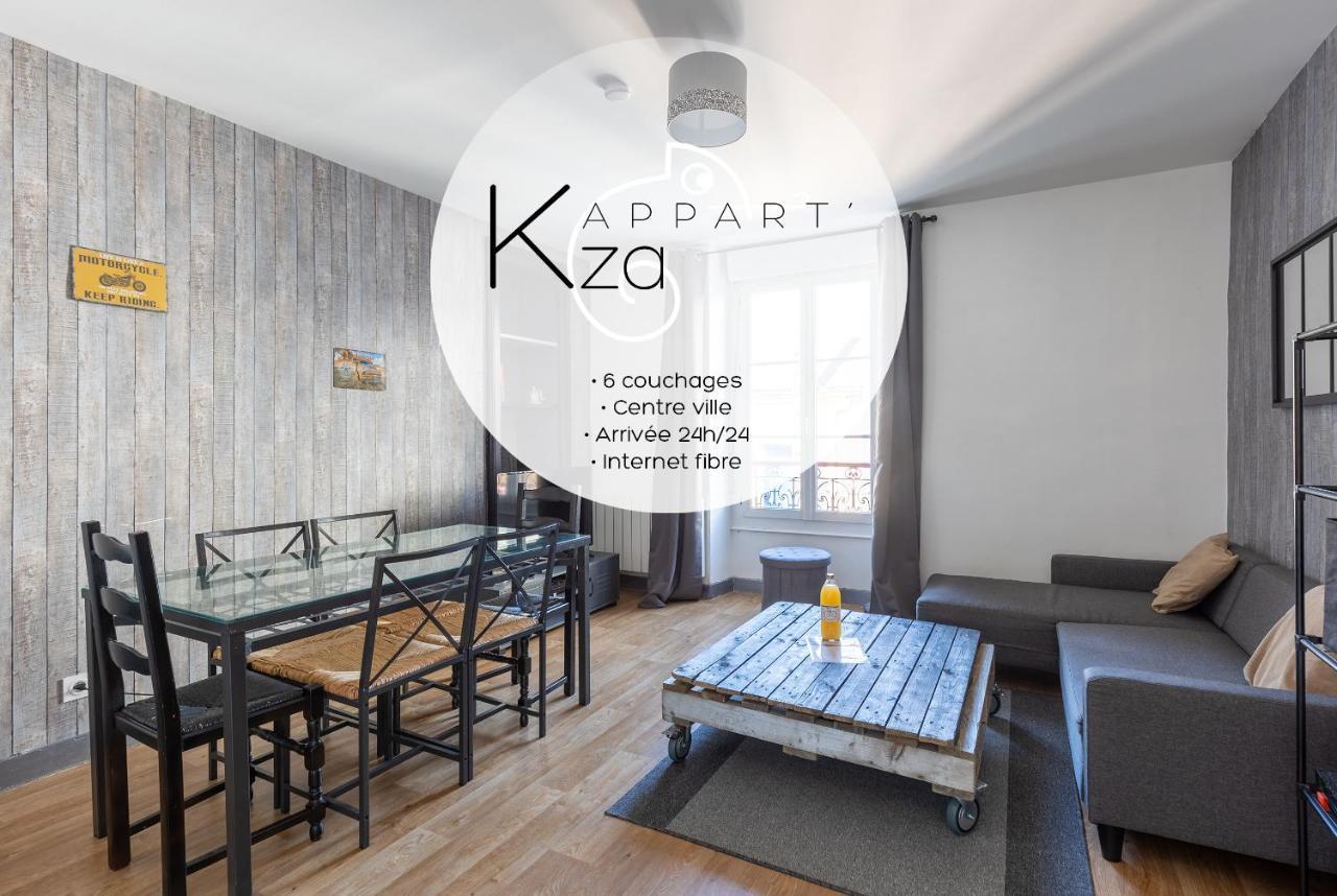 L'Appart K-Za Wifi Fibre Checkin Auto 6 Pers Le Mans Exterior photo